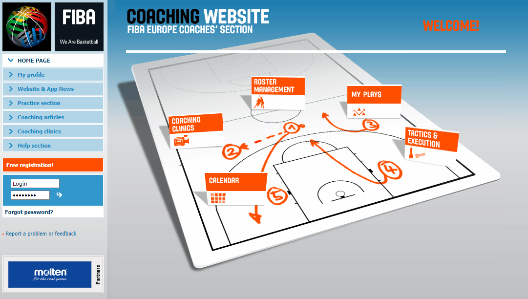 Nye oppdateringer på FIBA Coaching Website